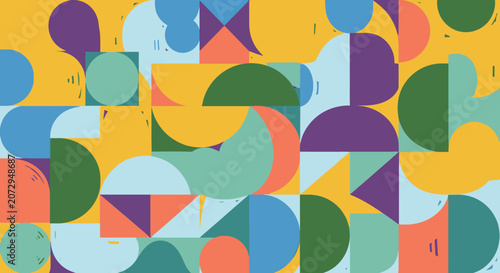 Abstract Geometric Pattern