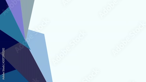 Abstract Geometric Polygon Motion Background Animation