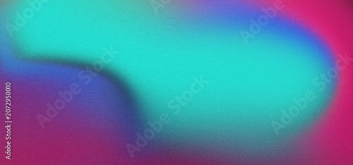 Abstract grainy gradient background with vibrant cyan, blue, and magenta colors, textured digital art wallpaper with soft light blending and noise effect