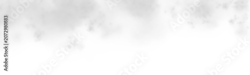 Obraz na plátne White fog layers drift across space creating soft depth effect