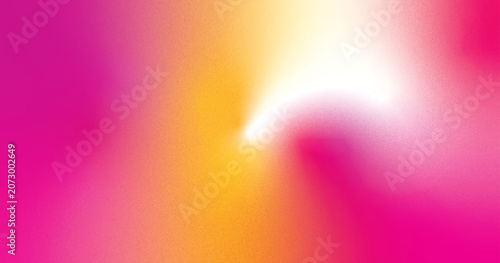 Abstract Pink Orange Gradient Background with Soft Blurred Glow and Vibrant Color Blend