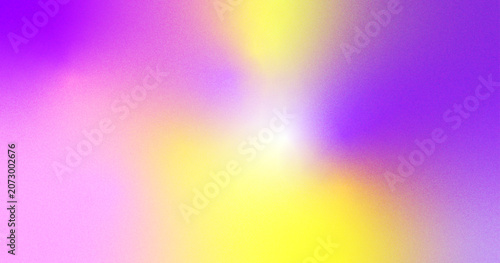 Abstract Purple Pink Yellow Gradient Blurred Background with Soft Vibrant Color Blend
