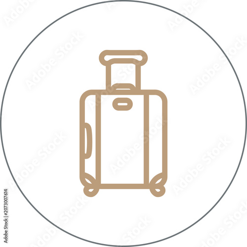 vector illustration of a bag icon