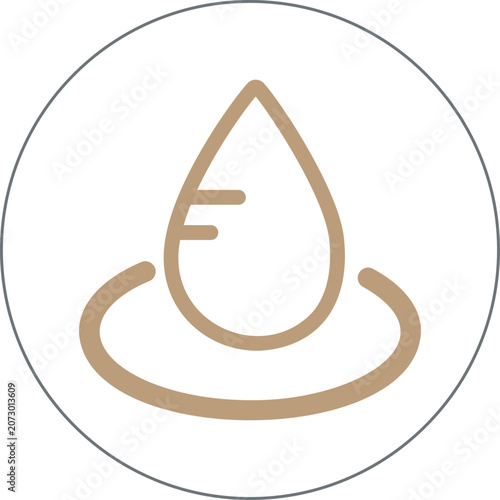 vector illustration of a water icon