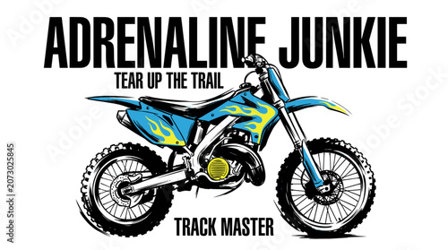 Photography Motocross racing design