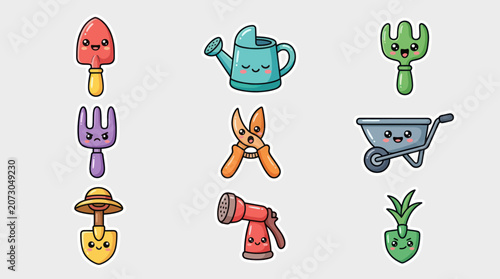 Kawaii garden tools set