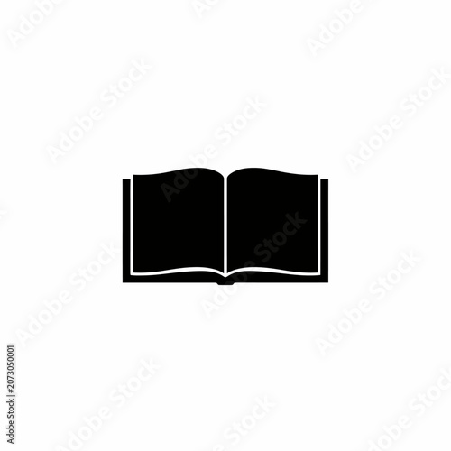 open book with blank pages