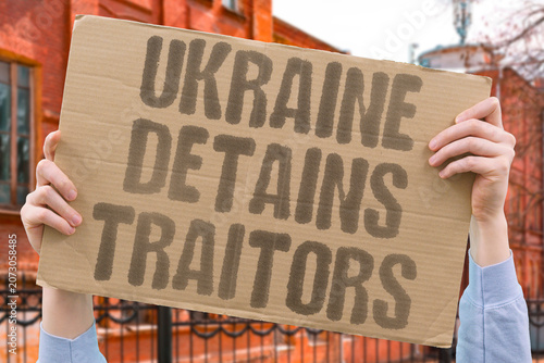 Fotografie "Ukraine detains traitors" Cases of collaboration are prosecuted
