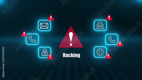 Advanced  Hacking Protection Shielding Digital Data From Malicious Phishing Attacks And Network Threats To Ensure Global Corporate Privacy And Total Safety
