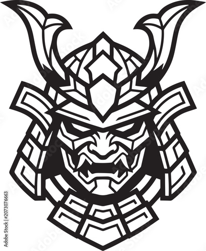 Luxury Deer Head Geometric Logo