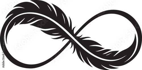 Abstract Tribal Phoenix Bird Logo
