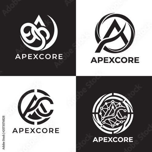 Creative Apex Monogram Logo Collection