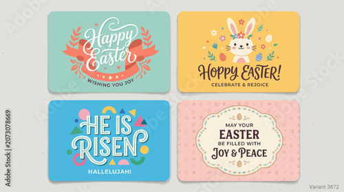 Obraz na płótnie Easter greetings and wishes