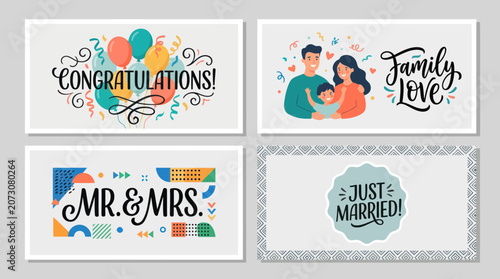 Celebration and family concepts