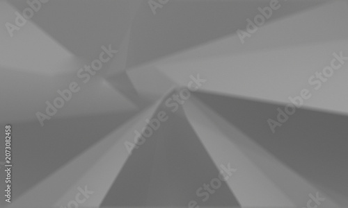 Gray Embossed Paper Texture With Geometric Folds Abstract Background