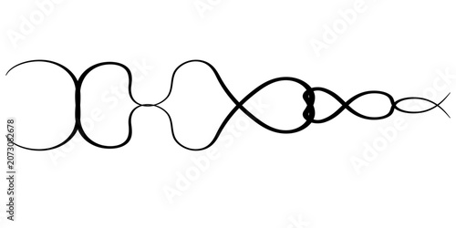 Dotted path with points. isolated on white background. Vector illustration. EPS 10 .