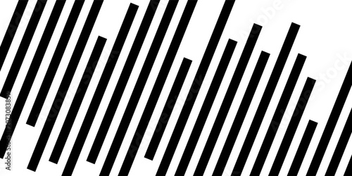 Abstract Black Diagonal Lines Background. Linear Background of Diagonal Stripes. Vector Illustration.