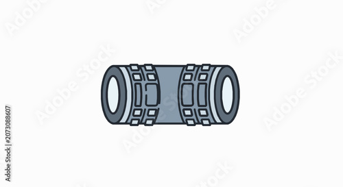 Foam roller for fitness and muscle recovery