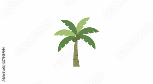 Palm tree icon vector illustration