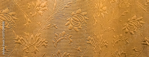 Background of a textured curtain