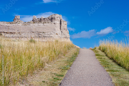 Paved Trail at Scotts Bluff National Monument