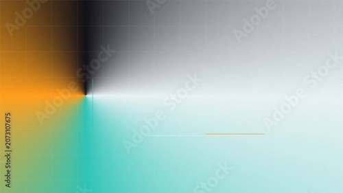 Vibrant gradient background with colorful beam.