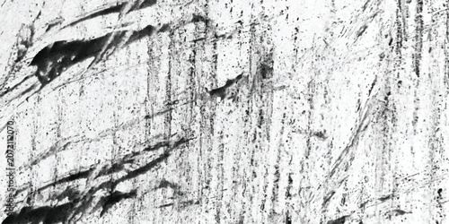 Foto Distressed monochrome texture featuring deep diagonal gouges, heavy vertical scr
