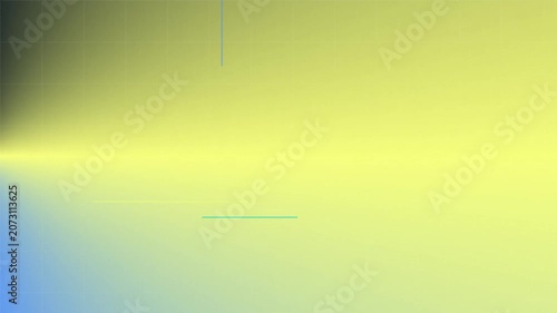 A vibrant gradient of yellow and blue.