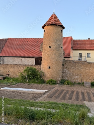 Stadtmauer in Mainbernheim.