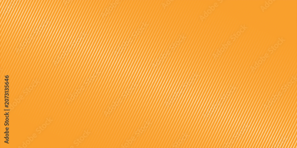 Fototapeta premium Abstract Orange Diagonal Striped Background With Thin Blue Line And Subtle Texture