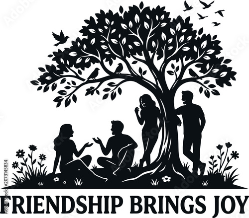 Friendship brings joy celebrating togetherness on friendship day