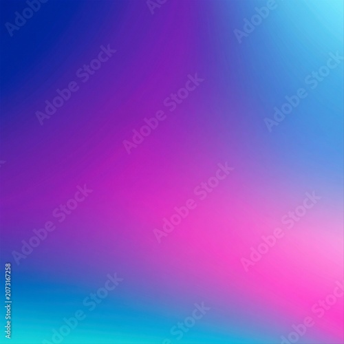 Colorful gradient background with shades of blue and pink created for artistic purposes and digital design