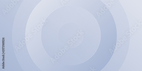 Abstract blue white gradient background texture, modern circle lines pattern with geometric elements, grey scene with dynamic curves. Digital technology concept. Vector illustration.