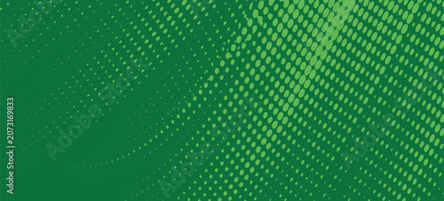 Obraz na plátně green halftone on background