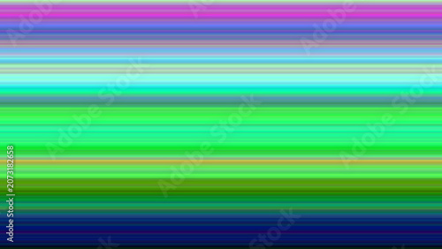 Schilderij op canvas Inverse Rainbow Horizontal Bands Futuristic Abstract Background