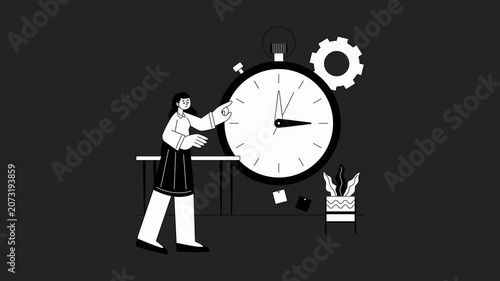 Task Organization Animation Alpha Channel