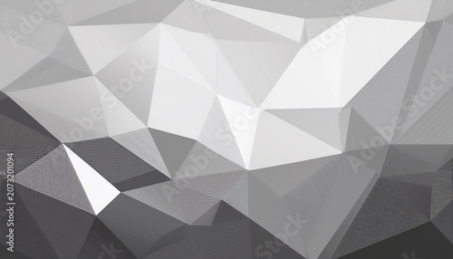 Gray White Polygonal Background Creative Design Templates
