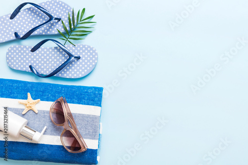 Cuadro en lienzo Summer holiday concept