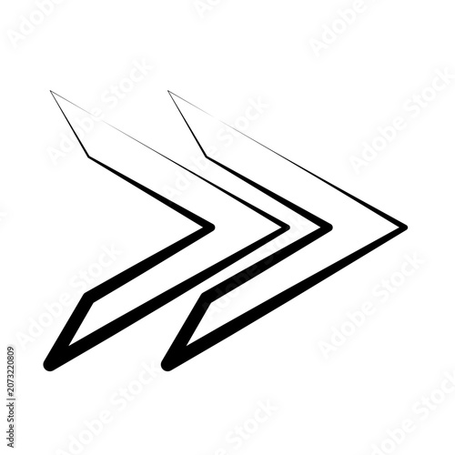 right arrow icon. right arrow simple icon. right arrow modern. vector arrow right. illustration arrow.