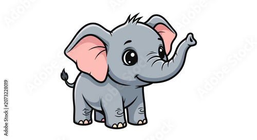 elephant cartoon character