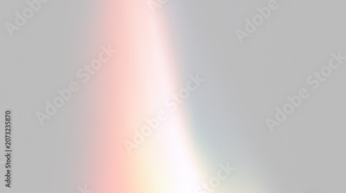 Фотография Abstract lens prism design with rainbow refraction, crystal highlights, caustics