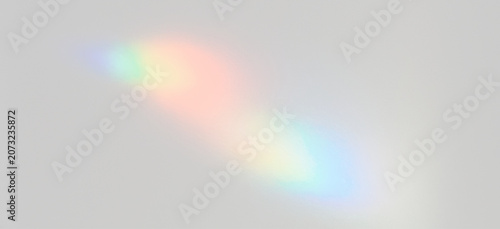 Φωτογραφία Transparent rainbow crystal illustration with diamond sparkle, iridescence glow,