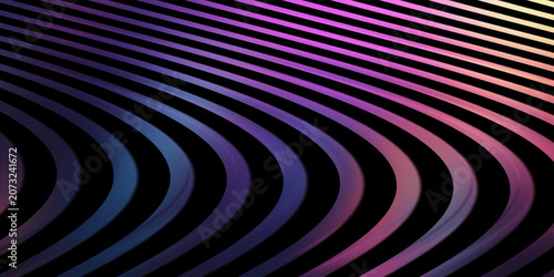Pink purple and blue flowing striped abstract background