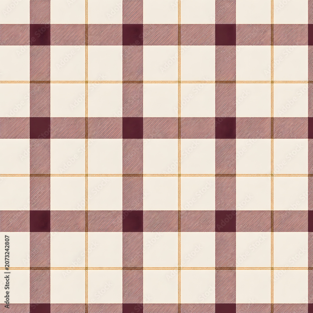 Fototapeta premium Gentleman Plaid Gingham Luxury Minimalist Gingham Pattern for Premium Men's Official T Shirts