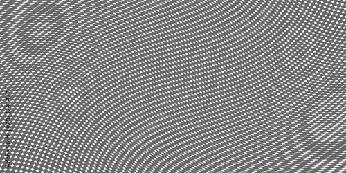 Abstract dark grey and white halftone dot pattern background. Minimalist seamless texture for modern graphic design, wallpapers, and backdrops.