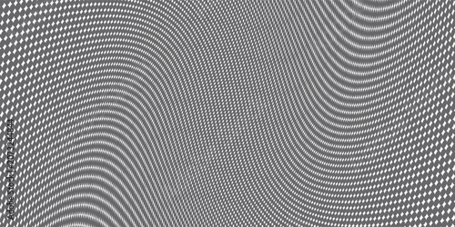 Abstract dark grey and white halftone dot pattern background. Minimalist seamless texture for modern graphic design, wallpapers, and backdrops.