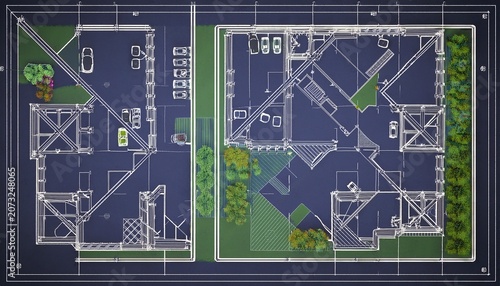architectural site plan cad blocks parking lot top view layouts technical drafting