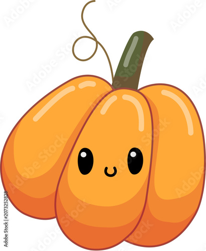 Cute Pumpkin Head