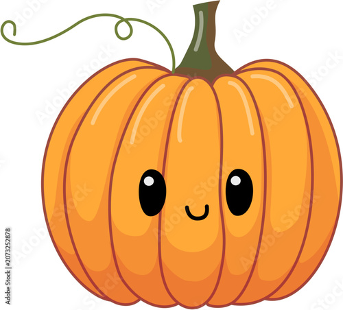 Cute Pumpkin Face