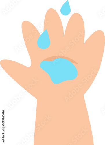 Baby Washing hands properly step 1 use clean soap